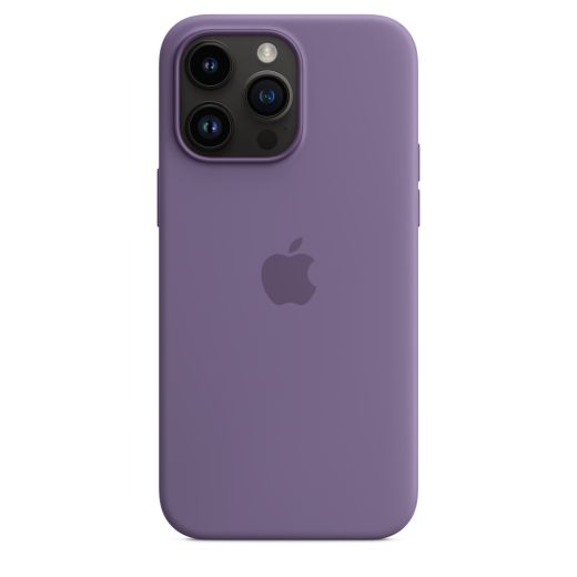 Оригинальный силиконовый чехол Apple Silicone Case with MagSafe Iris для iPhone 14 Pro Max (MQUQ3)