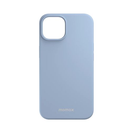 Силиконовый чехол Momax Silicone 2.0 Blue для iPhone 14 Pro (MSAP22MB)