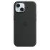 Оригинальный силиконовый чехол Apple Silicone Case with MagSafe Black для iPhone 15 Plus (MT103)