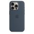Силиконовый чехол CasePro Silicone Case with MagSafe Storm Blue для iPhone 15 Pro