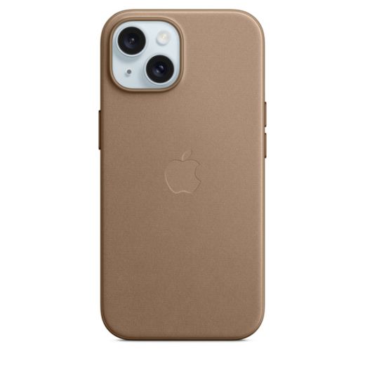 Чохол CasePro FineWoven Case with MagSafe Taupe для iPhone 15 Plus