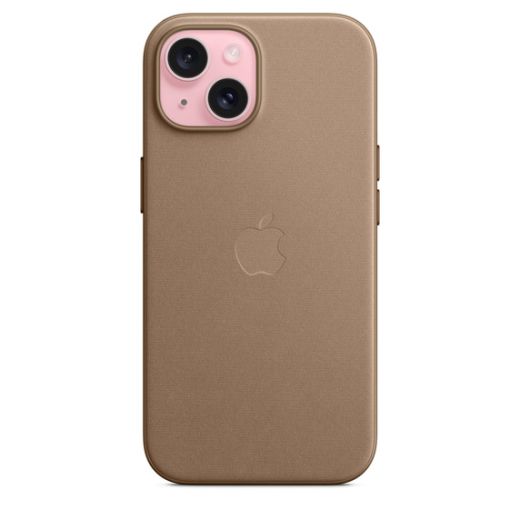 Чохол CasePro FineWoven Case with MagSafe Taupe для iPhone 15 Plus