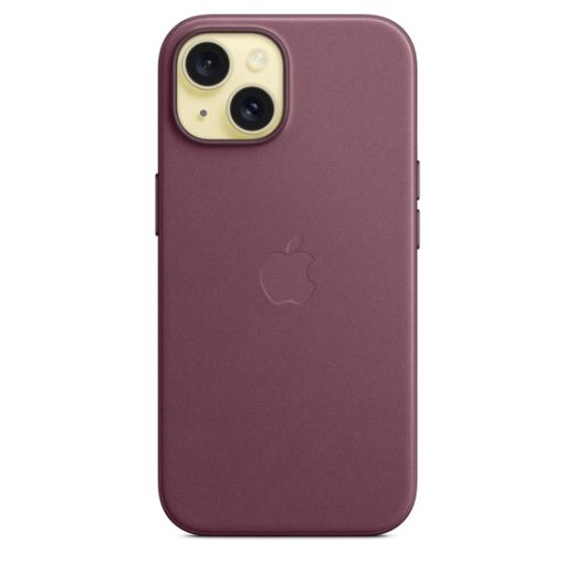 Чехол CasePro FineWoven Case with MagSafe Mulberry для iPhone 15 Plus