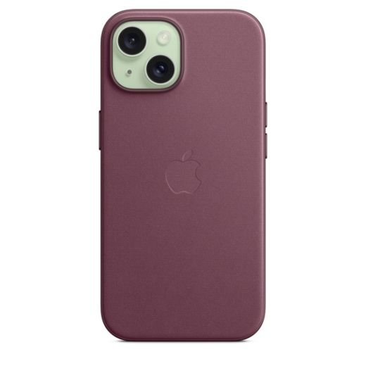 Чехол CasePro FineWoven Case with MagSafe Mulberry для iPhone 15
