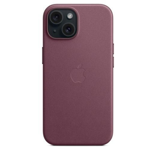 Оригінальний чохол Apple FineWoven Case with MagSafe Mulberry для iPhone 15 (MT3E3)