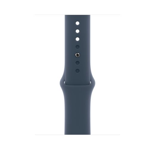 Оригинальный силиконовый ремешок Apple Sport Band Size S/M Storm Blue для Apple Watch 49mm | 45mm | 44mm (MT3Q3)