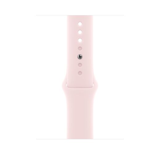 Оригинальный силиконовый ремешок Apple Sport Band Size M/L Light Pink для Apple Watch 41mm | 40mm (MT303)