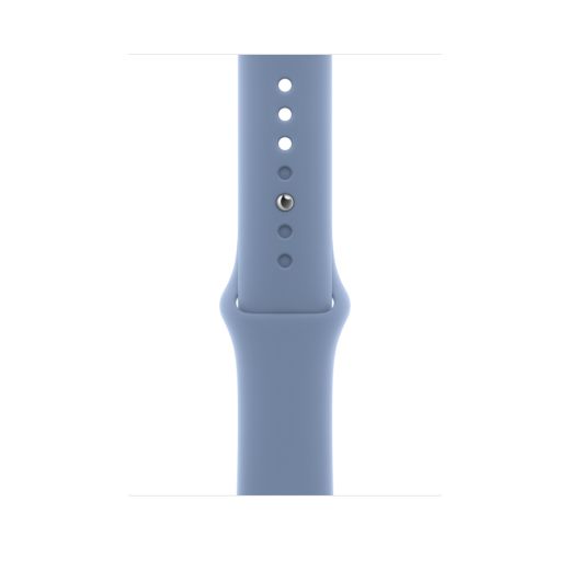 Оригинальный силиконовый ремешок Apple Sport Band Size M/L Winter Blue для Apple Watch 49mm | 45mm | 44mm (MT443)