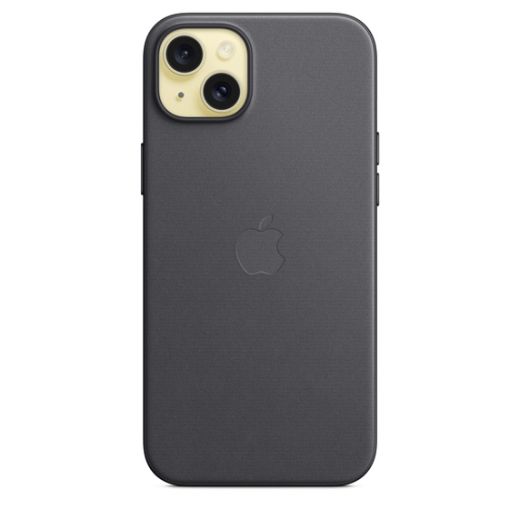 Оригінальний чохол Apple Apple FineWoven Case with MagSafe Black для iPhone 15 Plus (MT423)
