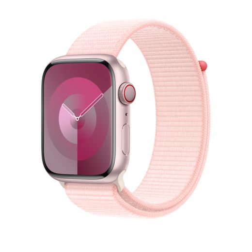 Оригінальний ремінець Apple Sport Loop Light Pink для Apple Watch 49mm | 45mm | 44mm (MT5F3)