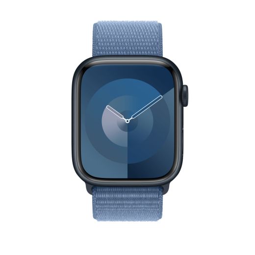Оригінальний ремінець Apple Sport Loop Winter Blue для Apple Watch 49mm | 45mm | 44mm (MT5H3)