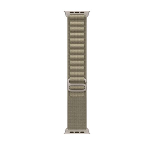 Оригінальний ремінець Apple Alpine Loop Large Olive для Apple Watch 49mm | 45mm | 44mm (MT5V3)
