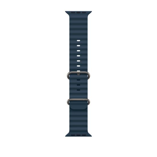 Оригінальний ремінець Apple Ocean Band Blue для Apple Watch 49мм | 45мм | 44мм (MT633)