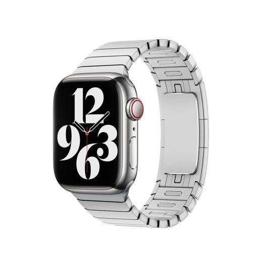 Металевий ремінець CasePro Link Bracelet Silver для Apple Watch 49mm | 45mm | 44mm