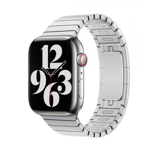 Оригинальный металлический ремешок Apple Link Bracelet Silver для Apple Watch 45mm | 44mm | 42mm (MUHL2)