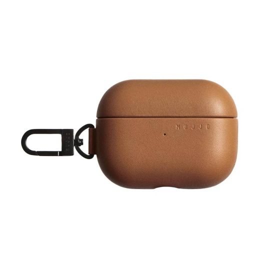 Шкіряний чохол Mujjo Echelon Tan для Airpods Pro 2 (2022)