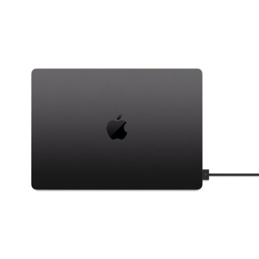 Оригінальний зарядний кабель Apple USB-C to MagSafe 3 Cable (2 m) Space Black для MacBook Air 13.6 (2022) | MacBook Pro 16 | 14 (2021) (MUVQ3)