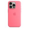 Оригинальный силиконовый чехол Apple Silicone Case with MagSafe Pink для iPhone 15 Pro Max (MWNN3)