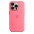 Силиконовый чехол CasePro Silicone Case with MagSafe Pink для iPhone 15 Pro