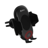 Автомобільний зарядний пристрій Devia Smart Infrared Sensor Car Mount Wireless Charger Black
