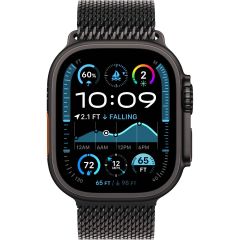 Смарт-годинник Apple Watch Ultra 2 49mm (GPS + Cellular) Black Titanium Case with Black Titanium Milanese Loop - L (MX5V3)