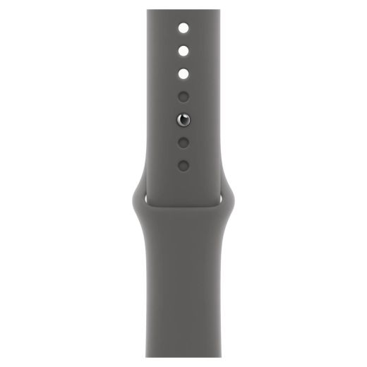 Смарт-годинник Apple Watch Series 10 GPS + Cellular 42мм Natural Titanium Case with Stone Gray Sport Band (S/M) (MWXD3)