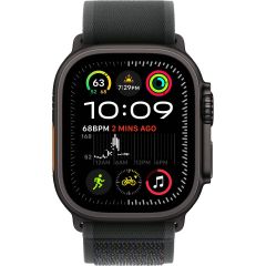 Смарт-годинник Apple Watch Ultra 2 49mm (GPS + Cellular) Black Titanium Case with Black Trail Loop Band S/M (MX4U3)