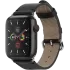 Шкіряний ремінець Native Union Classic Strap Black для Apple Watch 45мм | 44мм (STRAP-AW-L-BLK)