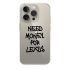 Прозрачный чехол OrientalCase Need Money For LEXUS Transparent для iPhone 15 Pro Max