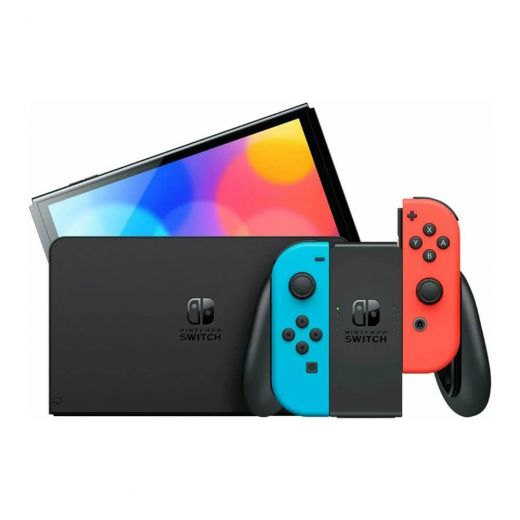Игровая консоль Nintendo Switch OLED Model Neon Blue | Neon Red