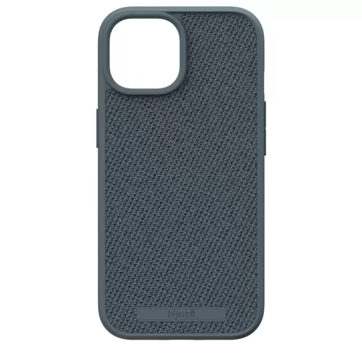Чохол Njord Fabric MagSafe Case Dark Grey для iPhone 15 Pro (NA53FA09)