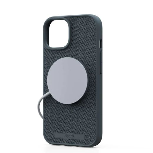 Чехол Njord Fabric MagSafe Case Dark Grey для iPhone 15 Pro Max (NA54FA09)