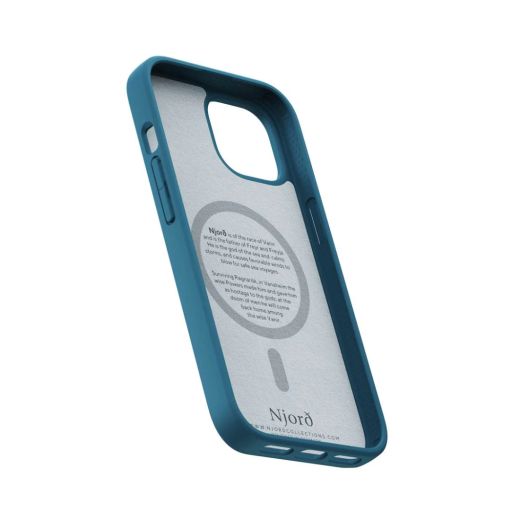 Чехол Njord Fabric MagSafe Case Deep Sea для iPhone 15 Pro Max (NA54FA01)
