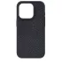 Кожаный чехол Njord Salmon Leather MagSafe Case Black для iPhone 15 Pro Max (NA54SL00)