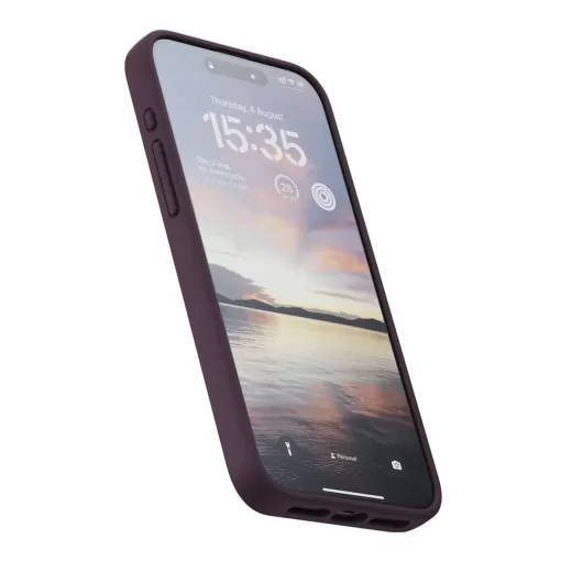 Кожаный чехол Njord Salmon Leather MagSafe Case Rust для iPhone 15 Pro Max (NA54SL03)