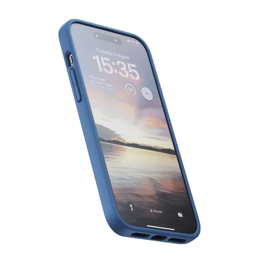 Чехол Njord Slim MagSafe Case Blue для iPhone 15 Pro (NA53GR10)