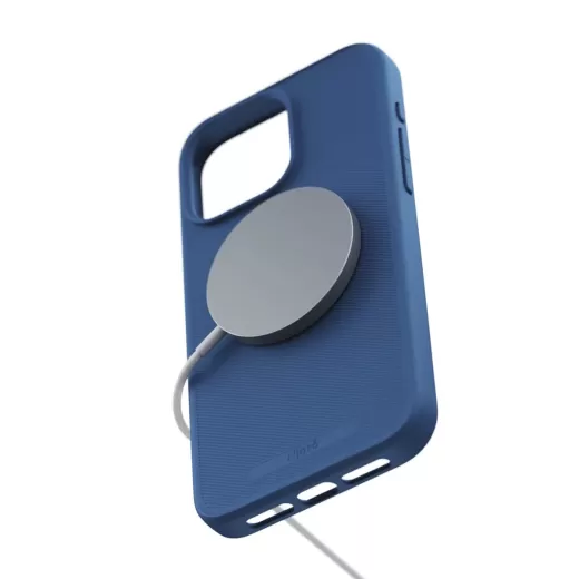 Чохол Njord Slim MagSafe Case Blue для iPhone 15 Pro Max (NA54GR10)