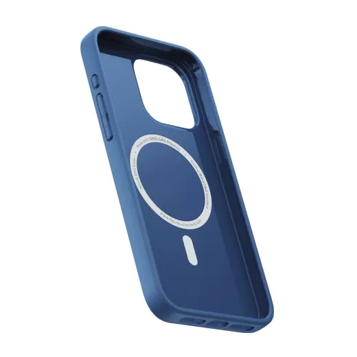 Чехол Njord Slim MagSafe Case Blue для iPhone 15 Pro Max (NA54GR10)