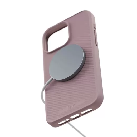 Чехол Njord Slim MagSafe Case Pink Blush для iPhone 15 Pro (NA53GR12)