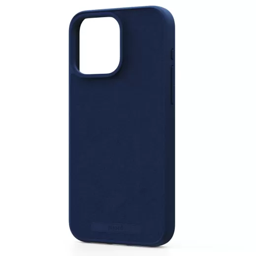 Чохол Njord Suede MagSafe Case Navy Blue для iPhone 15 Pro Max (NA54SU01)