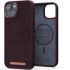 Чохол Njord Salmon Leather Case Rust with Magsafe для iPhone 14 Plus (NA42SL03)