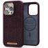 Чехол Njord Salmon Leather Case Rust with Magsafe для iPhone 14 Pro (NA43SL03)