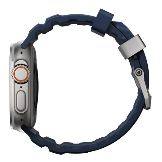 Ремешок Nomad Rocky Point Band Atlantic / Natural Hardware для Apple Watch 49мм | 46мм | 45мм | 44мм (NM013589858)