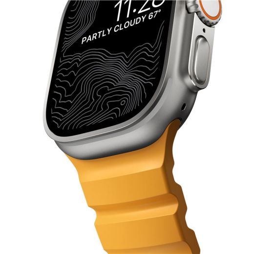 Ремінець Nomad Rocky Point Band Sol / Natural Hardware для Apple Watch 49мм | 46мм | 45мм | 44мм (NM013602858)