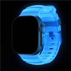 Ремешок Nomad Rocky Point Band Icy Blue Glow / Natural Hardware для Apple Watch 49мм | 46мм | 45мм | 44мм (NM014452858)