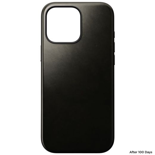 Шкіряний чохол Nomad Modern Horween Leather Case Black для iPhone 16 Pro Max (NM01690085)