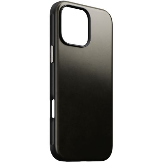 Шкіряний чохол Nomad Modern Horween Leather Case Black для iPhone 16 Pro Max (NM01690085)