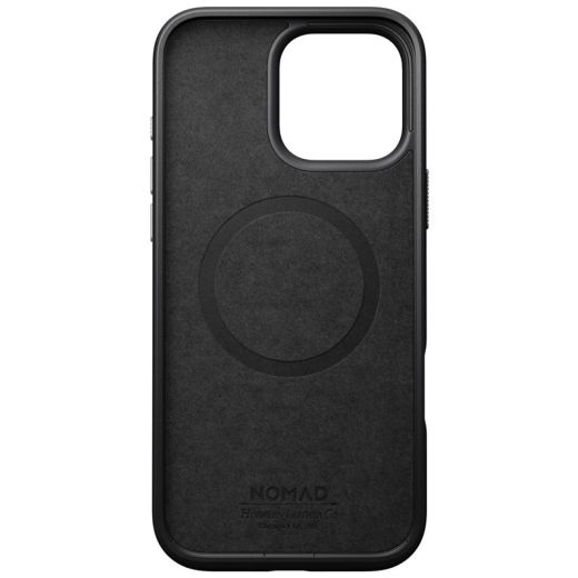 Шкіряний чохол Nomad Modern Horween Leather Case Black для iPhone 16 Pro Max (NM01690085)