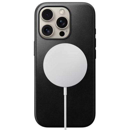 Кожаный чехол Nomad Modern Leather Case Back Horween для iPhone 16 Pro (NM01694885)
