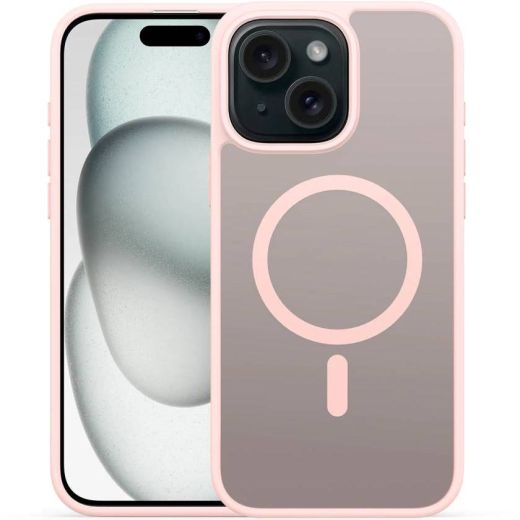 Чехол Alabay Cloud Matte Series Light Pink для iPhone 15